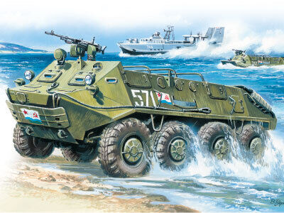 ICM 1/72 BTR-60P Armoured Personnel Carrier