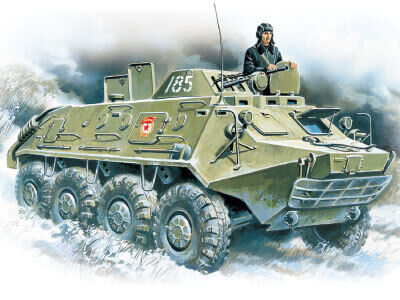 ICM 1/72 BTR-60PB Armoured Personnel Carrier