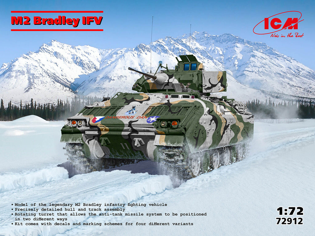 ICM 1/72 M2 Bradley US Infantry Fighting Vehicle