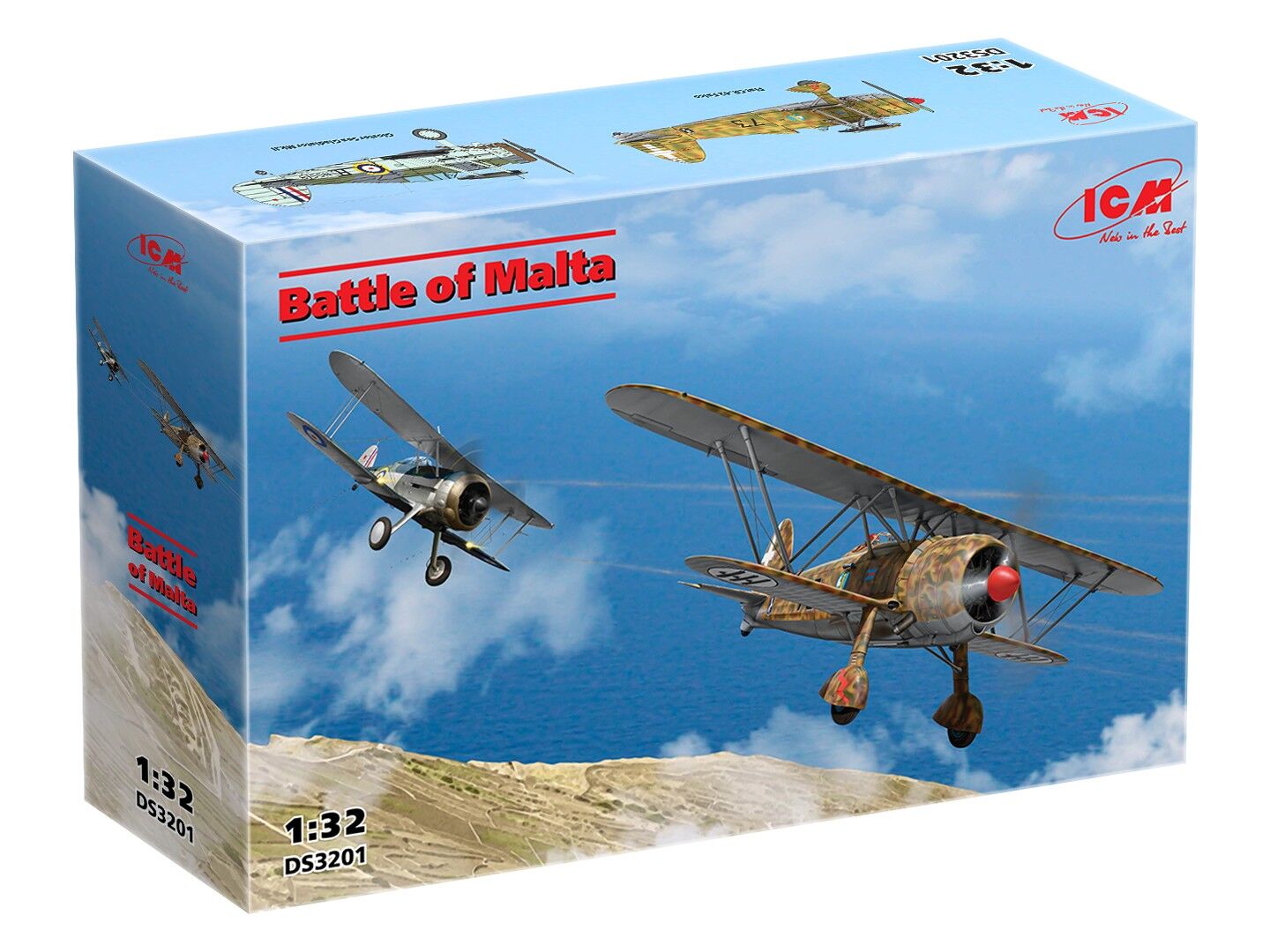ICM 1/32 Battle of Malta Diorama Set (2)