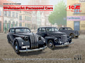 ICM 1/35 Wehrmacht Personnel Cars Diorama Set