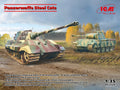 ICM 1/35 Panzerwaffe steel cats Diorama Set