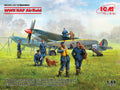 ICM 1/48 WWII RAF Airfield Diorama Set