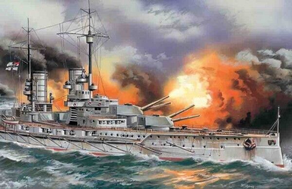 ICM 1/350 'Markgraf' WWI German Battleship