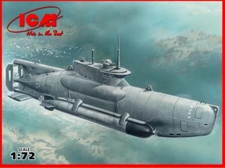 ICM 1/72 U-Boat Type XXVIIB 'Seehund' (Late) WWII German