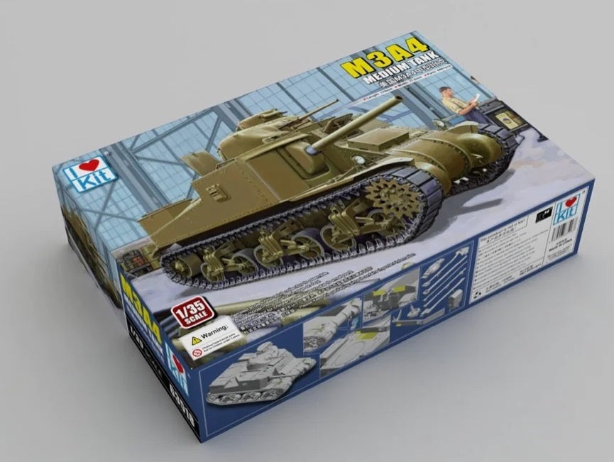 I Love Kit 63518 1/35 M3A4 Medium Tank (8966360563949)