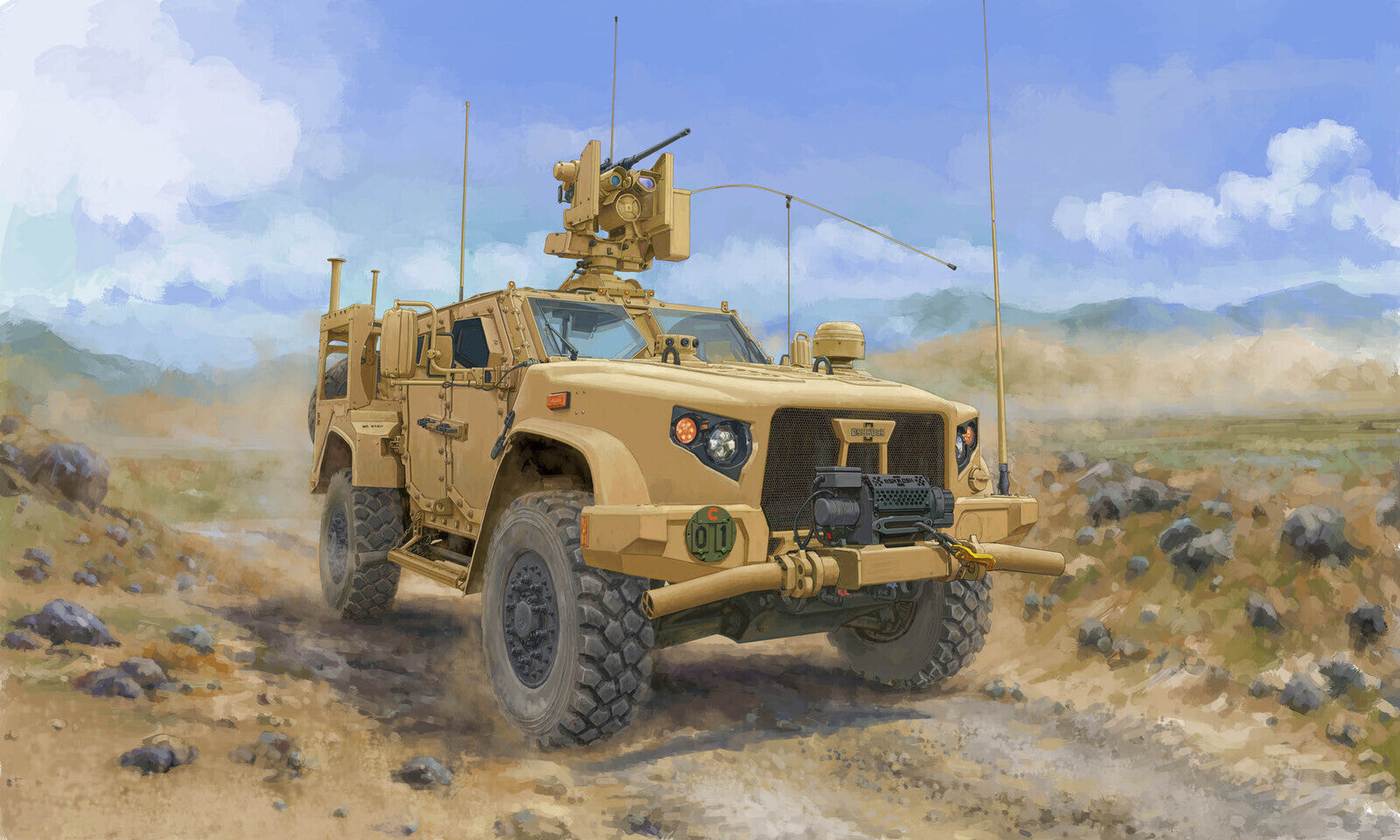 I Love Kit 63537 1/35 M1278A1 Heavy Guns Carrier modification w/ the M153 CROWS (8966361284845)