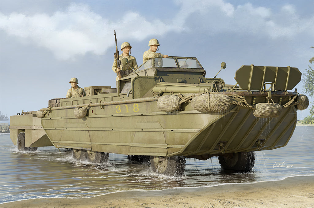 I Love Kit 63539 1/35 GMC DUKW-353 with WTCT-6 Trailer (8966361415917)