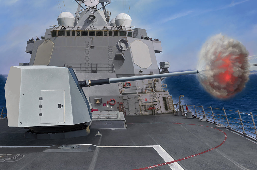 I Love Kit 63551 1/35 MK-45 Mod.4 (5-inch/62-caliber) Gun Australian Service (8966361678061)