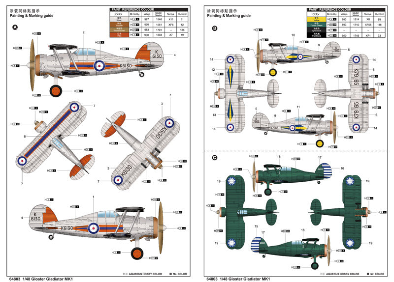 I Love Kit 1/48 Gloster Gladiator MK1 (4)