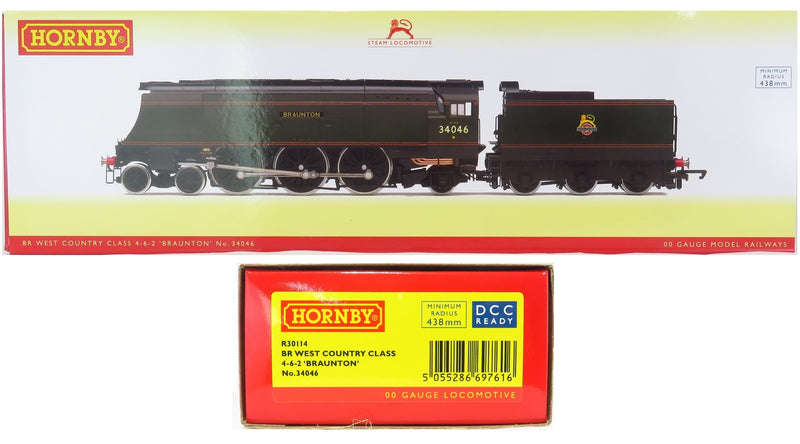 Hornby R30114 BR West Country CL.4-6-2 (8745092677869)