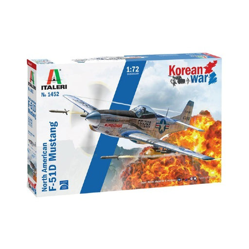 Italeri 1452 1/72 North American F-51D Mustang - Korean War - Hobby City NZ (7882221781229)