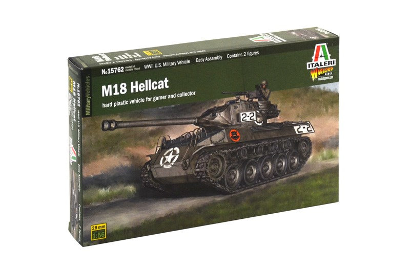 Italeri 15762 1/56 WARLORD GAMES HELLCAT (8346768769261)