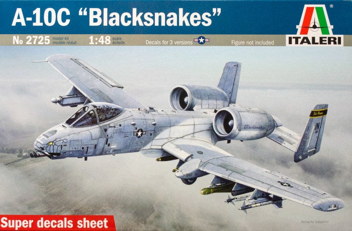 Italeri 1/48 2725 A-10 Tbolt "Blacksnakes" (8278107947245)