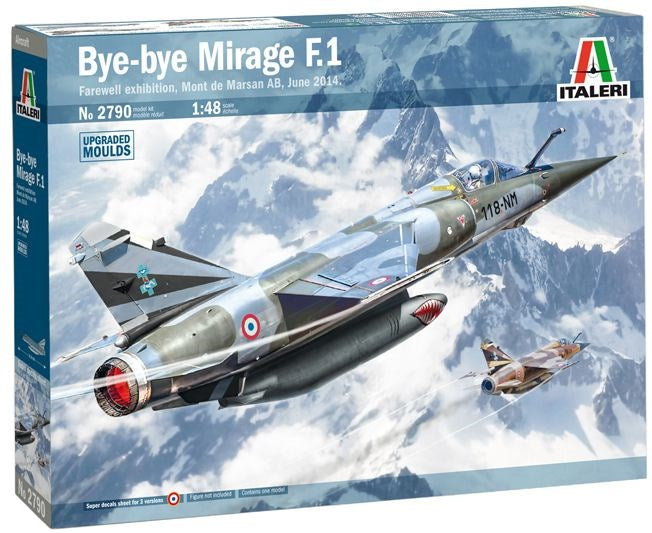 Italeri 2790 1/48 "Bye-bye" Mirage F1 - Farewell Exhibition June 2014 (7854882914541)