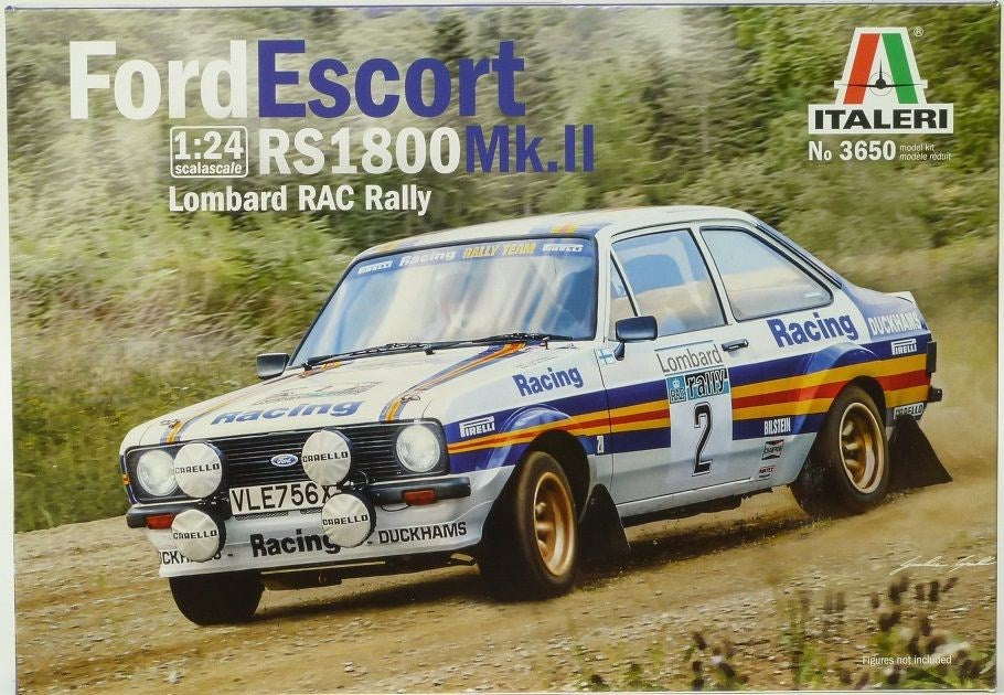 Italeri 3650 1/24 FORD ESCORT Mk II RS1800 LOMBARD (8941165543661)