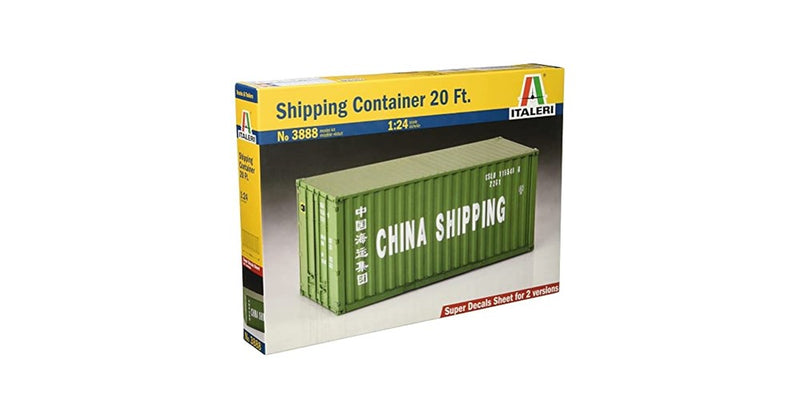 Italeri 3888 1/24 20 FOOT CONTAINER (8941164757229)