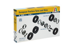 Italeri 1/24 European Tractor Tyres and Rims