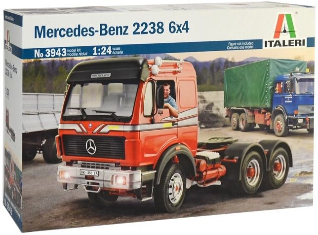 Italeri 1/24 3943 Mercedes Benz 2238 6X4 (8219029209325)