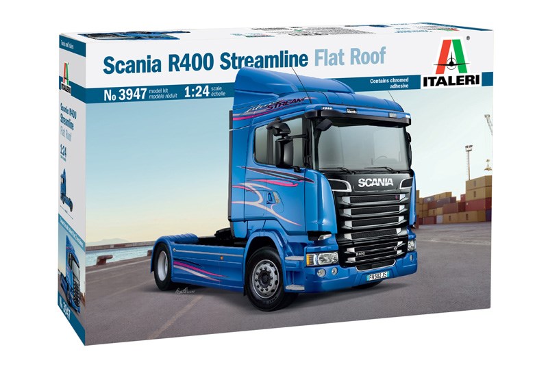 xItaleri 3947 1/24 SCANIA FLAT TOP R400 STREAMLINE (9183327518957)