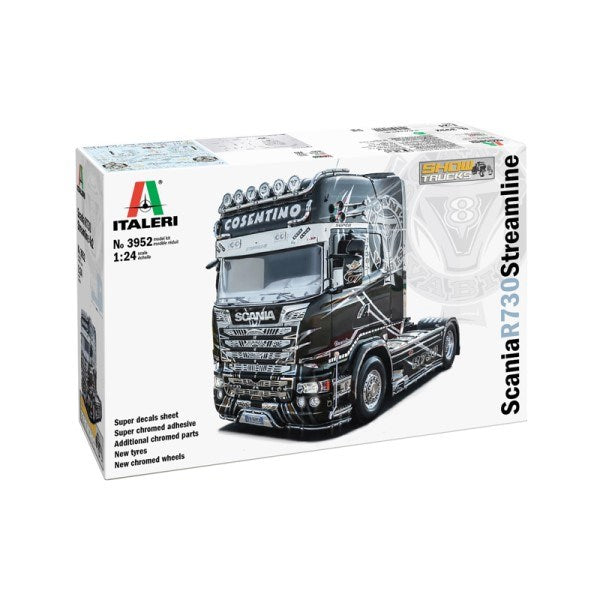 Italeri 3952 1/24 SCANIA R730 STREAMLINE SHOW TRUCK (8756645921005)