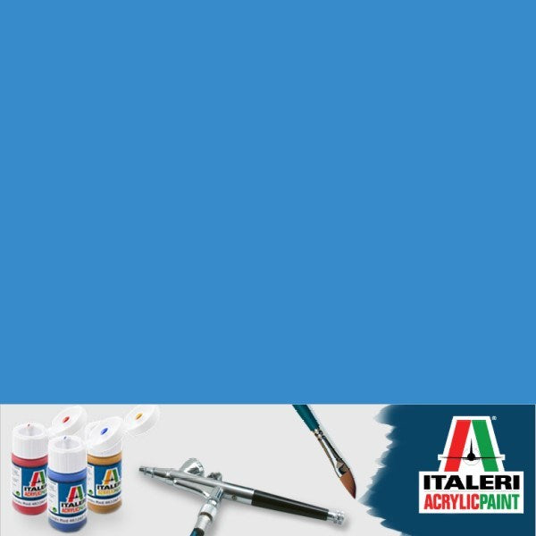 Vallejo by Italeri 4308 Flat Azure Blue (F.S. 35231) Acrylic 20ml - Hobby City NZ