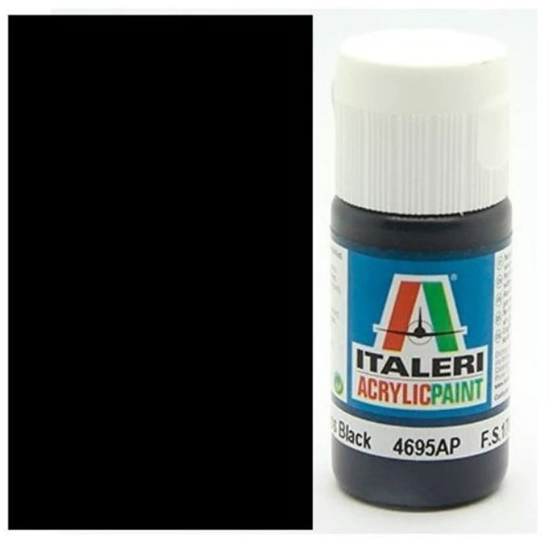 Vallejo by Italeri 4695AP Paint GLOSS BLACK