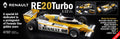 Italeri 4707F 1/12 Renault RE20 Turbo F1 Car (8278180921581)