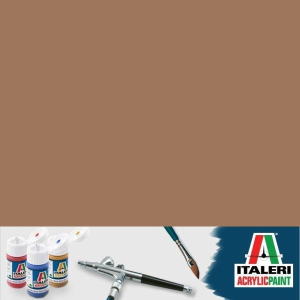 Vallejo by Italeri 4709 Flat Dark Tan (F.S. 30219) Acrylic 20ml - Hobby City NZ