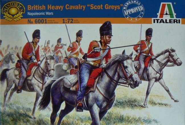 Italeri 6001 1/72 BRITISH HEAVY CAV - Hobby City NZ (7654618923245)