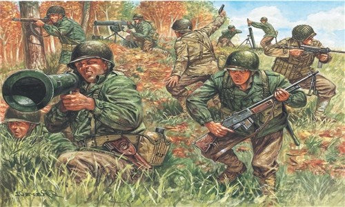 Italeri 6046 1/72 2ND WW AMERICAN INFANTRY (8278189900013)
