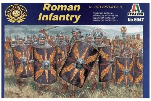 Italeri 6047 1/72 CAESARS ROMAN INFANTRY - Hobby City NZ (7650727657709)