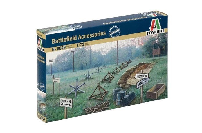 Italeri 6049 1/72 WWII ACCESSORIES (8346770866413)