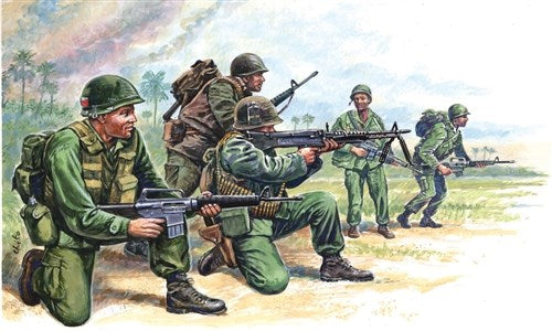 Italeri 1/72 6078 Vietnam Usa Special Fc (8278190260461)
