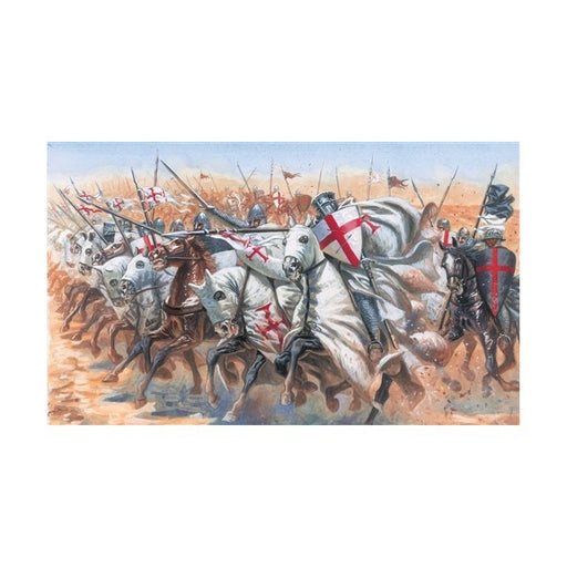 Italeri 6125 1/72 MEDIEVAL TEMPLAR KNIGHTS (8756644970733)