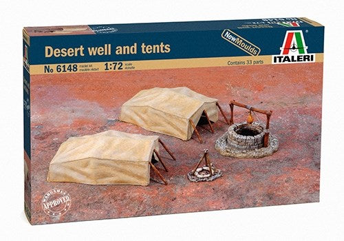 Italeri 1/72 6148 Desert Water'S Well & Accessories