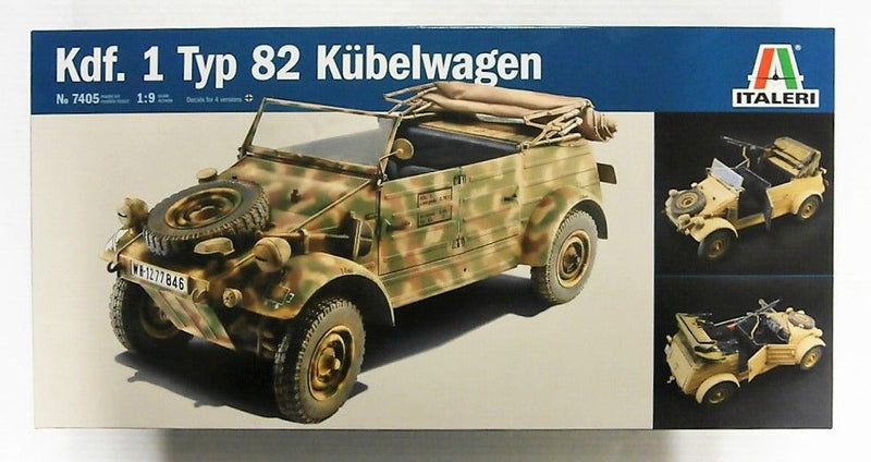 Italeri 7405 1/9 TYPE 82 KUBELWAGEN