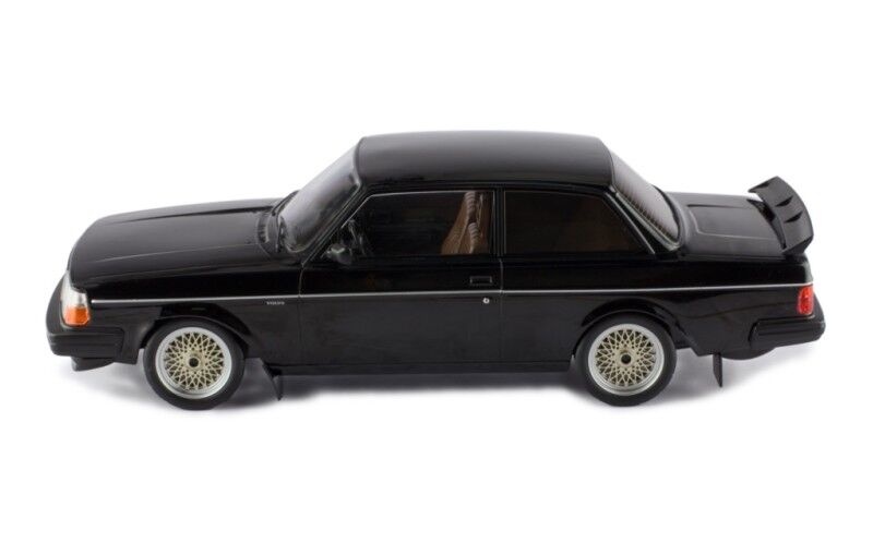 IXO Models 18CMC178.22 1/18 VOLVO 240 TURBO CUSTOM BLACK - 1986 - Hobby City NZ