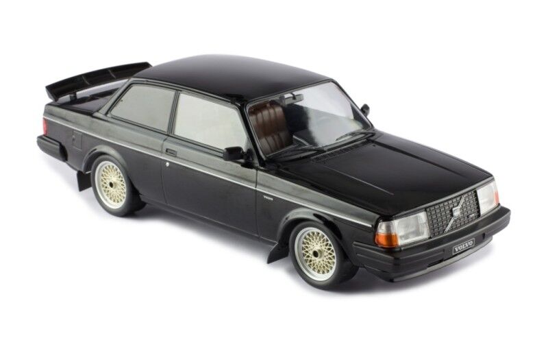 IXO Models 18CMC178.22 1/18 VOLVO 240 TURBO CUSTOM BLACK - 1986 - Hobby City NZ