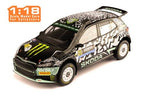 IXO Models 1/18 SKODA FABIA Rally2Â (2023)Â #22 O.Solberg (7)