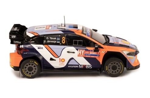IXO Models 18RMC223.22 1/18 HYUNDAI i20 N Rally1 #8 O.TÃƒÂ¤nak - M.JÃƒÂ¤rveoja Rally Chile 2024 - Hobby City NZ