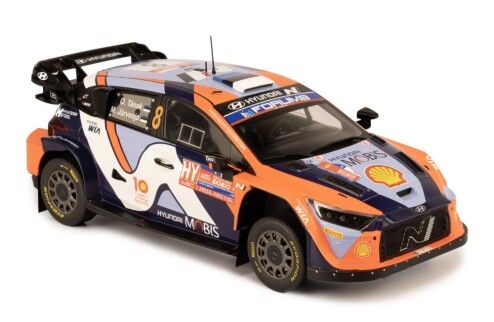 IXO Models 18RMC223.22 1/18 HYUNDAI i20 N Rally1 #8 O.TÃƒÂ¤nak - M.JÃƒÂ¤rveoja Rally Chile 2024 - Hobby City NZ