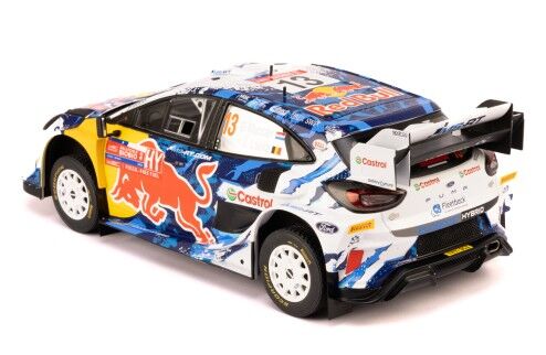 IXO Models 18RMC224.22 1/18 FORD PUMA Rally1 #13 G.Munster - L.Louka Rally Chile 2024 - Hobby City NZ