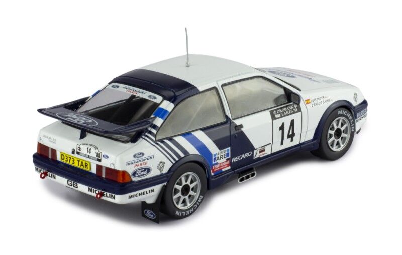 IXO Models 24RAL032A.22 1/24 Ford Sierra RS Cosworth #14 C.Sainz - L.Moya Rally 1000 Lakes 1988 - Hobby City NZ