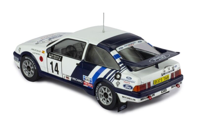 IXO Models 24RAL032A.22 1/24 Ford Sierra RS Cosworth #14 C.Sainz - L.Moya Rally 1000 Lakes 1988 - Hobby City NZ