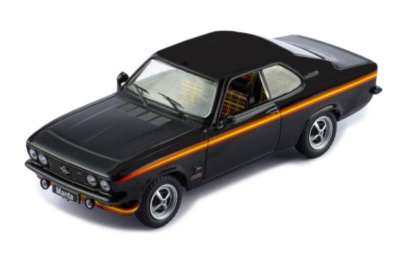 IXO Models CLC491N.22 1/43 Opel Manta A GT/E 1974 Black Magic - Hobby City NZ