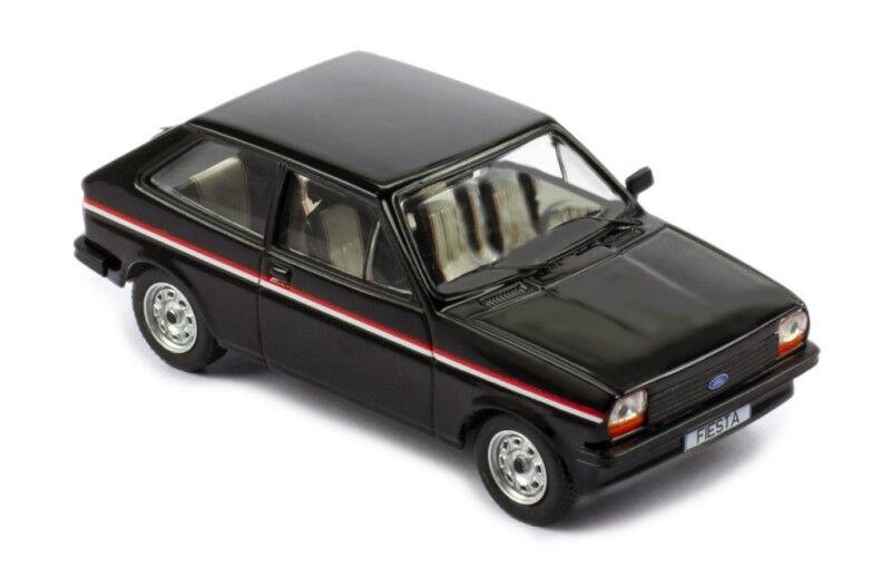 IXO Models CLC519N.22 1/43 Ford Fiesta (MK I) 1978 Avus - Black - Hobby City NZ