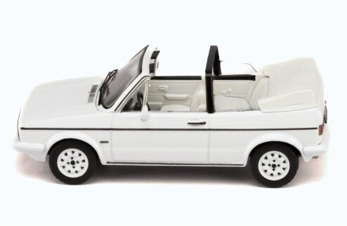 IXO Models CLC590N.22 1/43 VOLKSWAGEN GOLF Cabriolet (MK I) 1981 White - Hobby City NZ