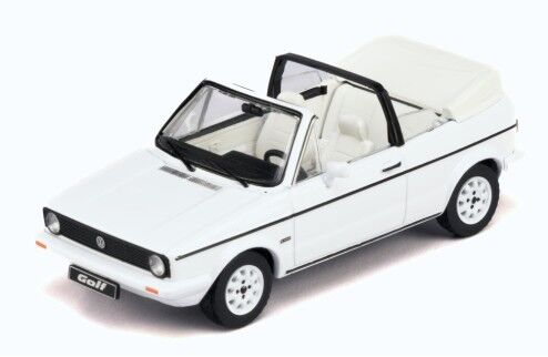IXO Models CLC590N.22 1/43 VOLKSWAGEN GOLF Cabriolet (MK I) 1981 White - Hobby City NZ