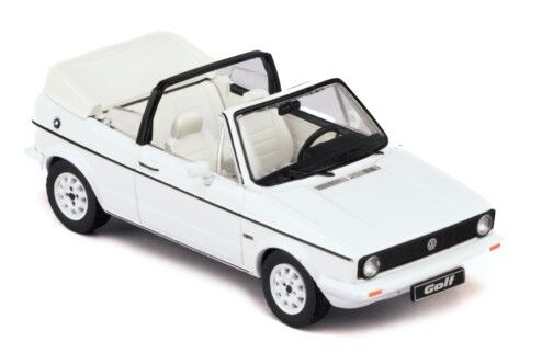 IXO Models CLC590N.22 1/43 VOLKSWAGEN GOLF Cabriolet (MK I) 1981 White - Hobby City NZ